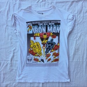 MARVEL IRON MAN COMIC SHIRT